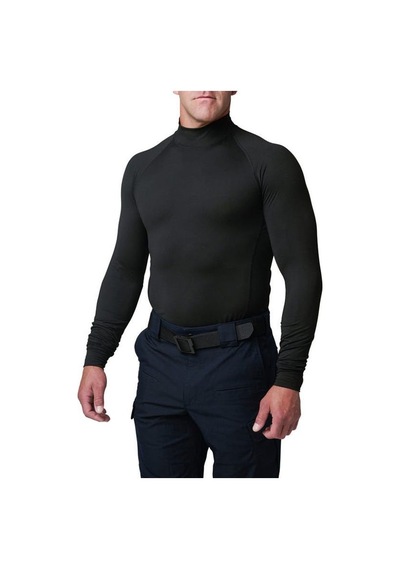 5.11 Mock Neck Ls Top Sıyah Gri