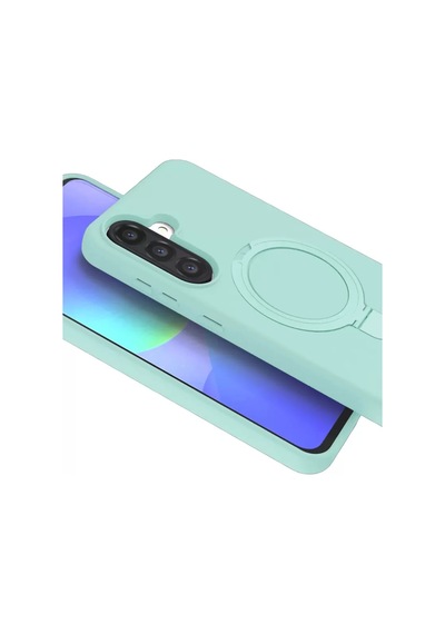 Newface Samsung Galaxy A36 Regal Magsafe Standlı Kapak - Su Yeşili