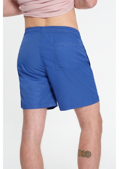 Regular Fit Erkek Deniz Şortu İndigo
