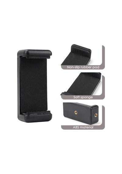 Kyrotech Akıllı Telefon Tutucu, Tripod Montaj Adaptörü, Klipsli Konnektör Başlığı, Selfie Çubuğu Başlığı, Seyahat Mini Tripod Belirtilmemiş