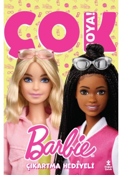 Barbie Çok Boya Çıkartmalı Dev Boyama - Doğan Çocuk