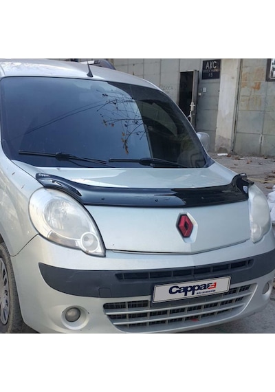 Cappafe Renault Kangoo Ön Kaput Koruma Rüzgarlık 4Mm Abs 08-13