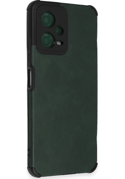 Newface Xiaomi Redmi Note 12 5g Kılıf Loop Deri Silikon - Yeşil Yeşil