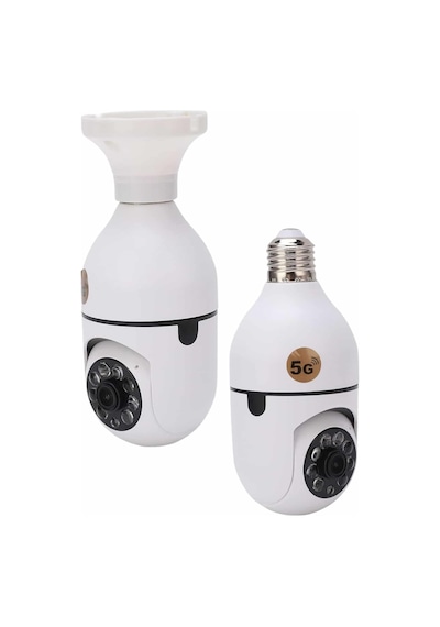 Güvenlik Kamerası Wi-fi Özellikli 360 Derece Full Hd 1080p Ampül Kamera