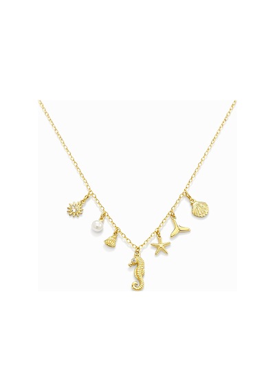 Deniz Charm Kolye Gold