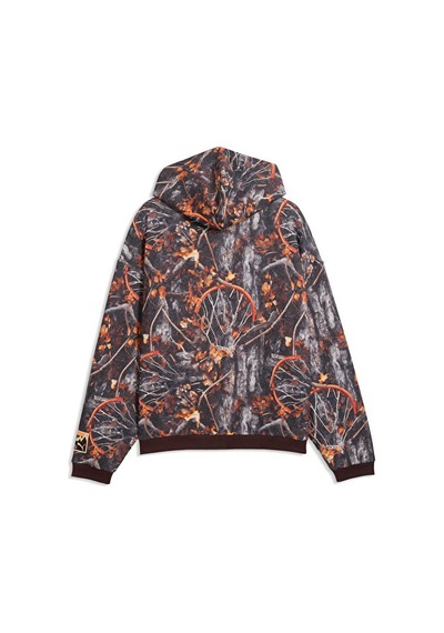Puma Dylan Wıldcat Fz Hoodıe Erkek Basketbol Ceketi 63722301 Kahverengi