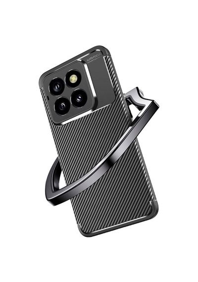Zore Mi 14 Pro Kılıf Omsy Negro Silikon Kapak - Siyah