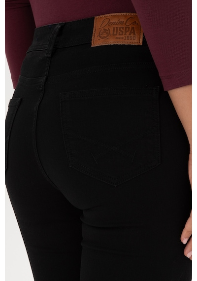 U.S. Polo Assn. Kadın Siyah Toothpick Fit Jean Pantolon 50307804-DN0027