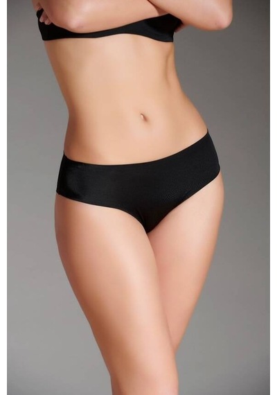 Eros Kadın Lazer Kesim Silikonlu Slip Siyah 001