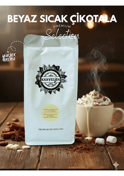 Sıcak Beyaz Çikolata Tozu Premium 1000gr 1 KG