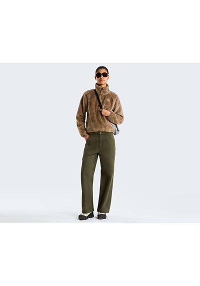 The North Face W Osıto Evolve 1/2 Zıp Jacket Kadın Outdoor Çeyrek Fermuarlı Polar Üst Nf0a8h1g2h91 Kırmızı