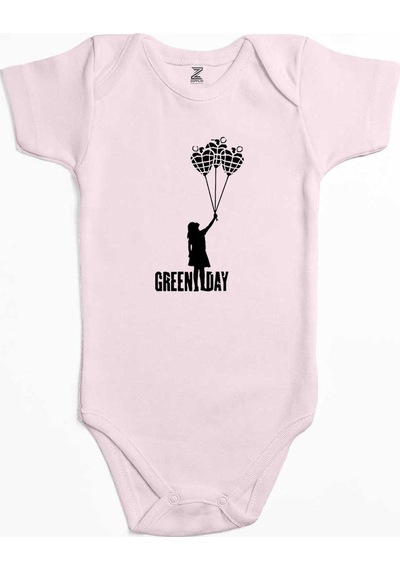 Zepplin Giyim Green Day Girl Ekru Bebek Body Zıbın