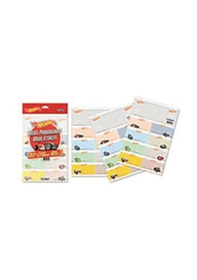 Gıpta Hot Wheels Ders Programlı Okul Etiketi 3 Lü