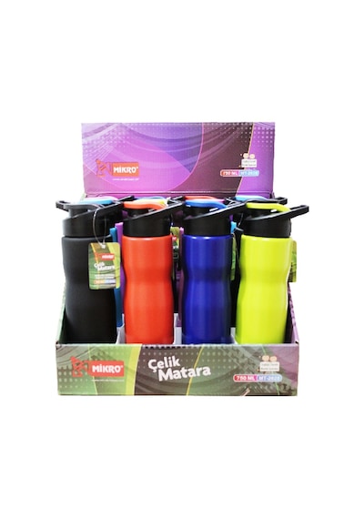 Mikro Mt 2628-12 750Ml Çelik Matara