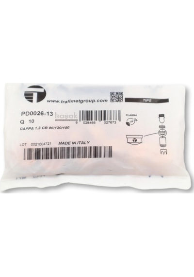 Trafimet Cb 100 - Cb 150 1,3mm Plazma Kesim Memesi Pd0026-13