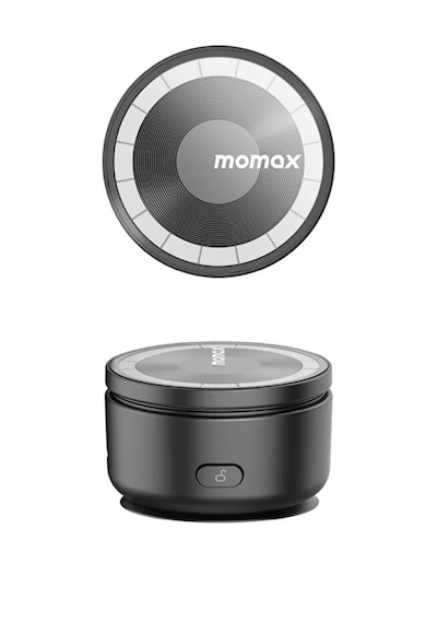 Momax 1-snap Go Otomatik Vakumlu Manyetik Telefon Standı Siyah Siyah