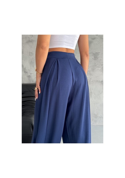 Gugus Kadın Modal Kumaş Şalvar Trend Model Paça Ve Bel Detaylı Rahat Kesim Eşofman Lacivert Gugus Kadın Modal Kumaş Şalvar Trend Model Paça Ve Bel Detaylı Rahat Kesim Eşofman Lacivert
