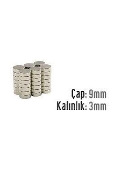 Neodyum Mıknatıs 9x3 Mm 10 Adet