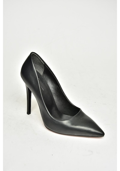 Fox Shoes T676192009 Siyah İnce Topuklu Kadın Stiletto Siyah
