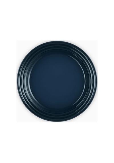 Le Creuset Renkli Dayanıklı Tasarım Seramik Kahvaltı Tabağı 22 Cm Lacivert