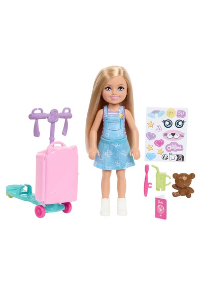 Barbie Chelsea Sonsuz Maceralar Seyahat Bebek Seti Jmj46