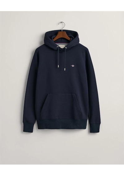 Gant Erkek Lacivert Regular Fit Kapüşonlu Sweatshirt-lacivert Lacivert