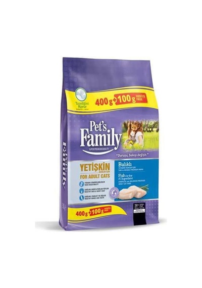 Northcity Yetişkin Kedi Maması Balıklı 400+100gr 1 Adet