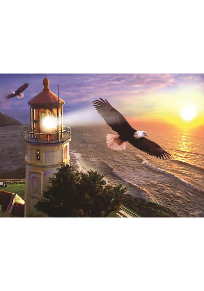 Art Puzzle Gündoğumunda Yüksek Uçuş 1000 Parça Puzzle