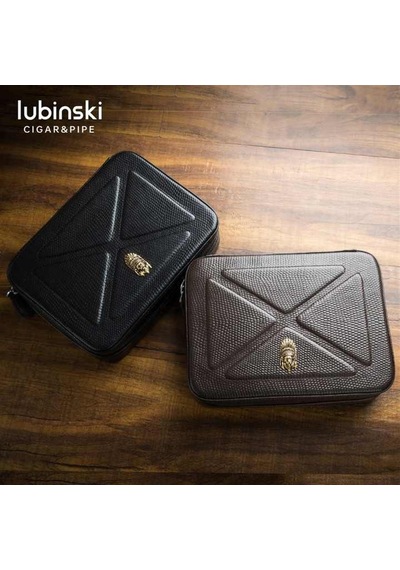 Lubinski Special Edt. Deri Siyah Pipo Çantası
