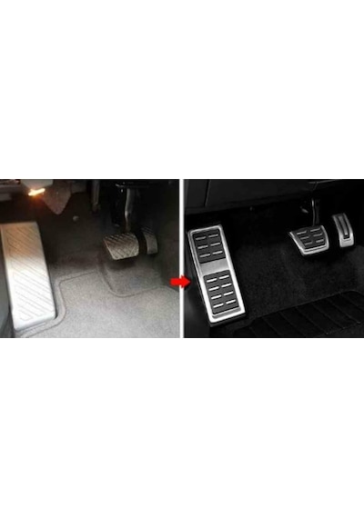 Vw Golf 7 Otomatik Pedal Seti Geçmeli Tip 2013-2020 Arası