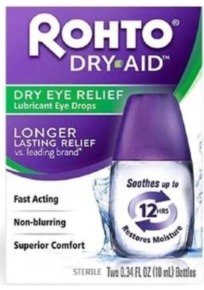 Rohto Dry-Aid Eye Drops Kayganlaştırıcı Göz Damlası