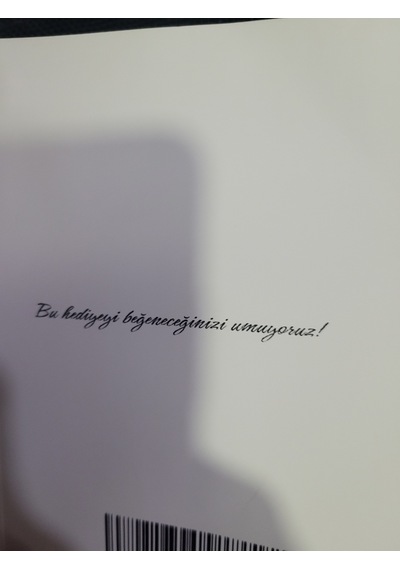 Just For You Hediye Kartı ''bu Hediyeyi Beğeneceğinizi Umuyoruz ''