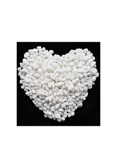 Ekodoğa Beyaz Dolomit Taş 2 Kg 1-2 Cm Dere Taşı Çakıl Taşı