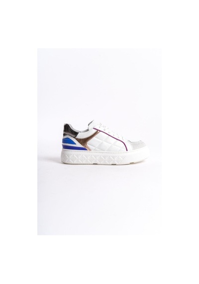 Mubiano Hakiki Deri Collection Kadın Spor Ayakkabı & Sneaker Beyaz -mcrgn6062-b Beyaz
