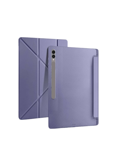 Galaxy Tab S9 Ultra 14.6 İnç Uyumlu Fuchsia Kalemlikli Mars Tablet Kılıfı Kapaklı Kılıf