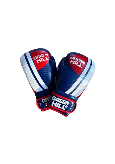 Green Hill Knockout Boks Eldiveni - Mavi