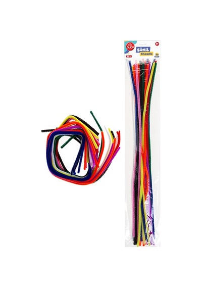 Bu-bu Şönil 50 Cm 20 Li Çok Renkli