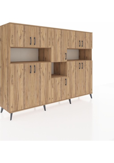 Hyperion Dolap 14 Raflı 10 Kapaklı 220x44x163 Çam-çam Çam-çam Hyperion Dolap 14 Raflı 10 Kapaklı 220x44x163 Çam-çam Çam-çam