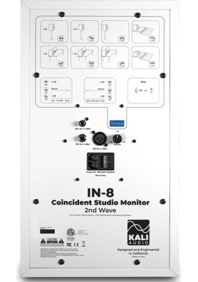 Kali Audio In-8 V2 8" Stüdyo Monitörü Beyaz