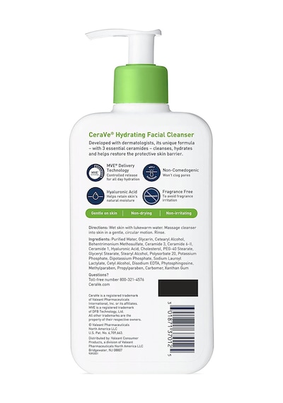 CeraVe Nemlendiren Yüz Temizleyici 355ML