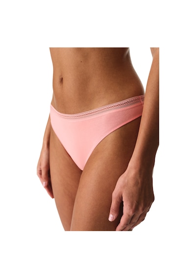Penti Pembe Easy Pamuklu Trim Brazilian Külot