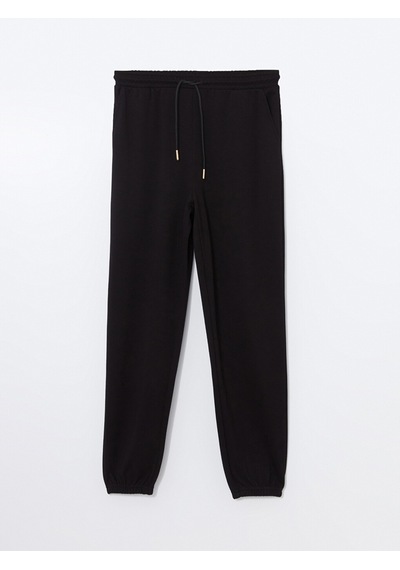 Lcw Everyday Siyah Beli Lastikli Kadın Jogger Eşofman Altı