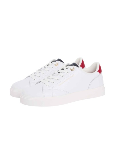 Tommy Hilfiger Kadın Marka Logolu Günlük Kullanıma Uygun Mavi Sneaker Fw0fw09105 0gy