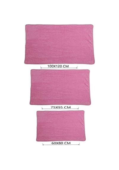 Tineke Kedi Ve Köpek Battaniyesi Yumuşak Welsoft Peluş Yıkanabilir 1 Adet Pembe Küçük Boy 80x60 Acı Kahve - Pembe