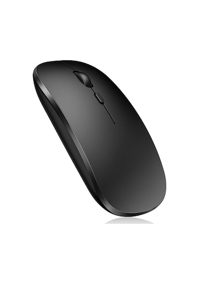 Alfalink AL-BT15 Bluetooth Wireless Şarjlı Sessiz Tuşlu Kablosuz Mouse Siyah