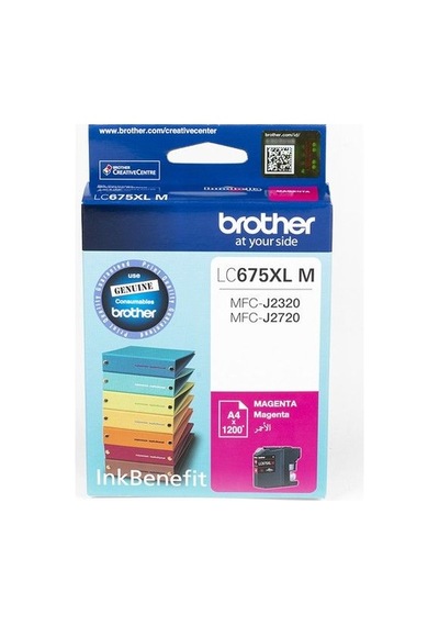 Brother Lc675xlm  Kırmızı Mürekkep Kartuş 1200 Sayfa