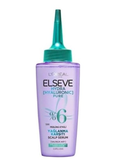 Hydra Hyaluronic Pure Salisilik Asit İçeren Yağlanma Karşıtı Peeling Etkili Saç Derisi Serumu 102 Ml