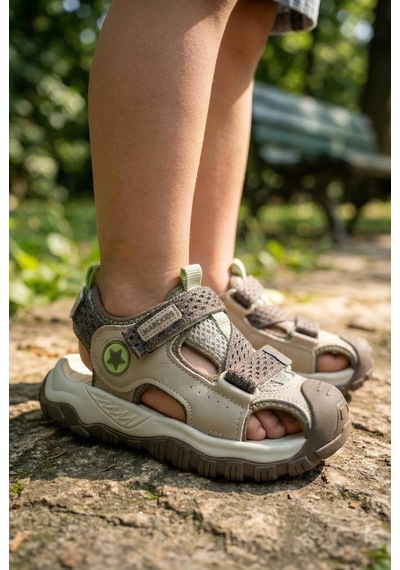 Marco Kids 1608 Çocuk Rahat Sandalet Kum