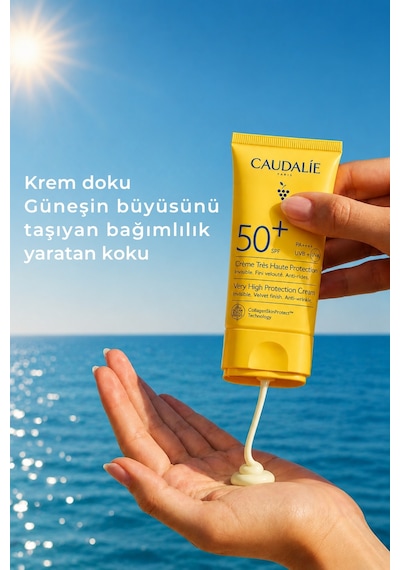 Caudalie Çok Yüksek Koruma Sağlayan Güneş Kremi Spf50+ 50ml