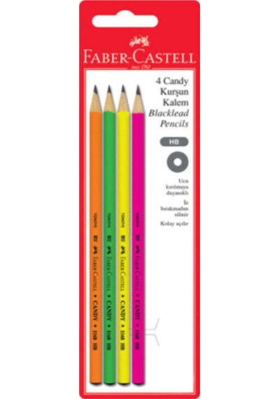 Faber-castell 4'lü Candy Kurşun Kalem Diğer